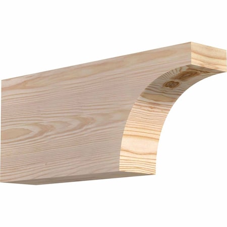 Ekena Millwork Huntington Smooth Rafter Tail, Douglas Fir, 3 1/2"W x 8"H x 18"L RFT04X08X18HUN00SDF